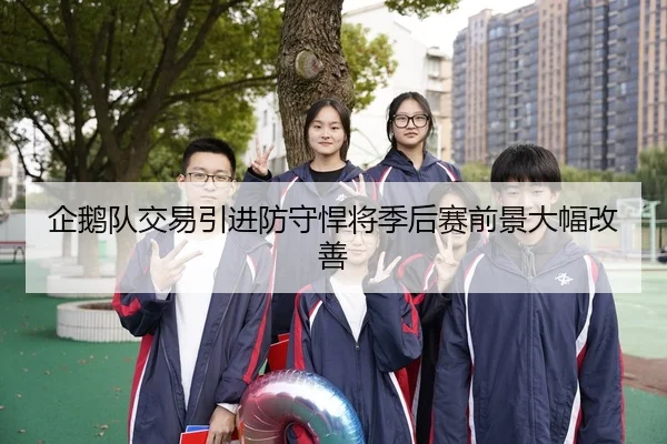企鹅队交易引进防守悍将季后赛前景大幅改善